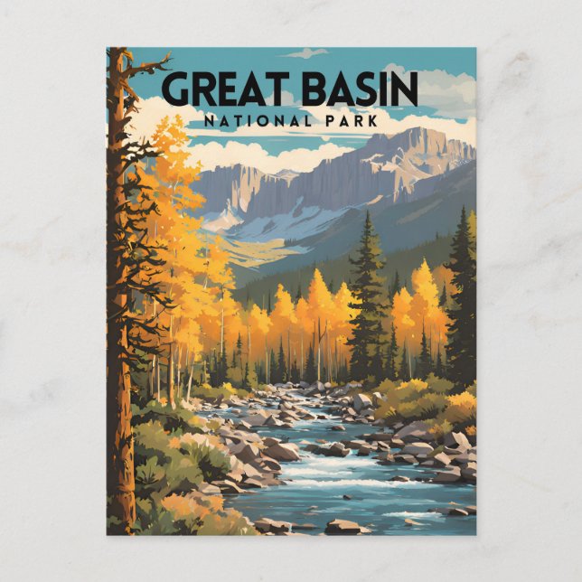 Great Basin National Park Travel Postcard (Front)
