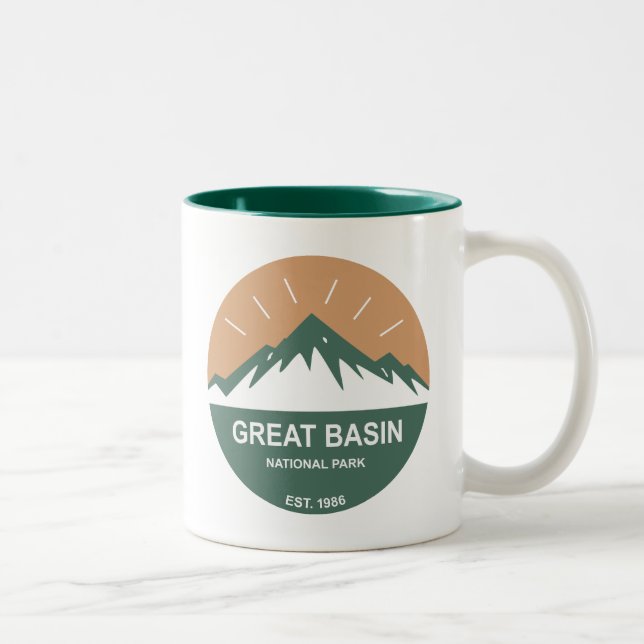 Great Basin National Park Two-Tone Coffee Mug (Right)