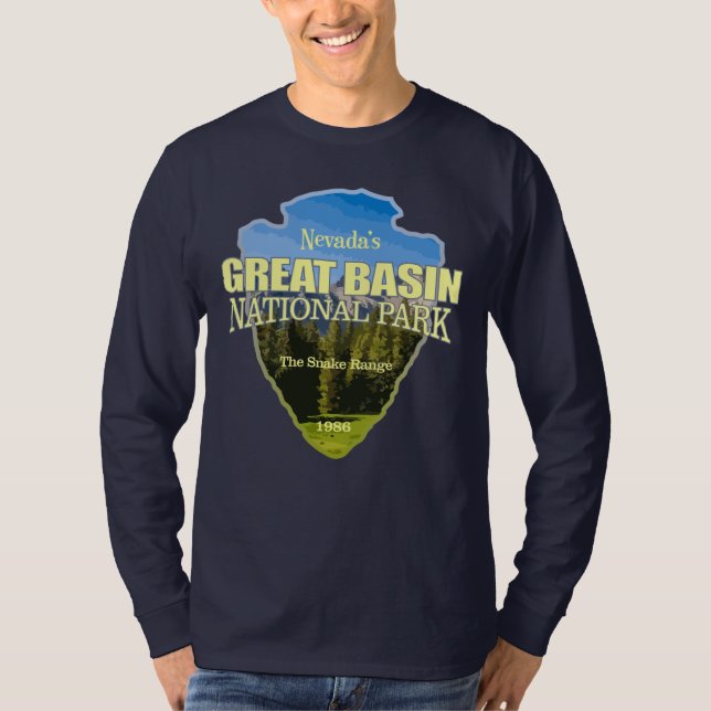 Great Basin NP (arrowhead) T-Shirt (Front)