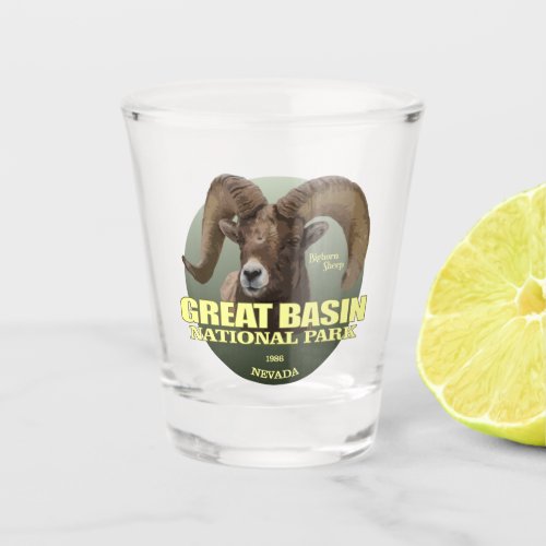 Great Basin NP Bighorn WT Shot Glass