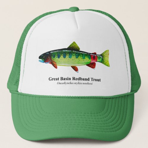 Great Basin Redband Trout  Trucker Hat