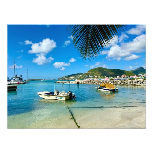 Great Bay in Philipsburg Sint Maarten Photo Print