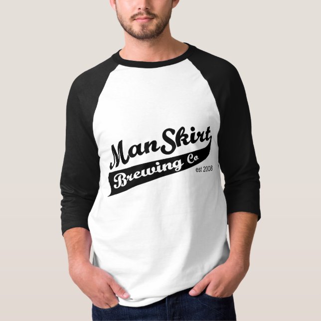 Great beer baseball shirt (Front)