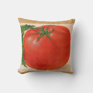great BIG juicy tomato Throw Pillow
