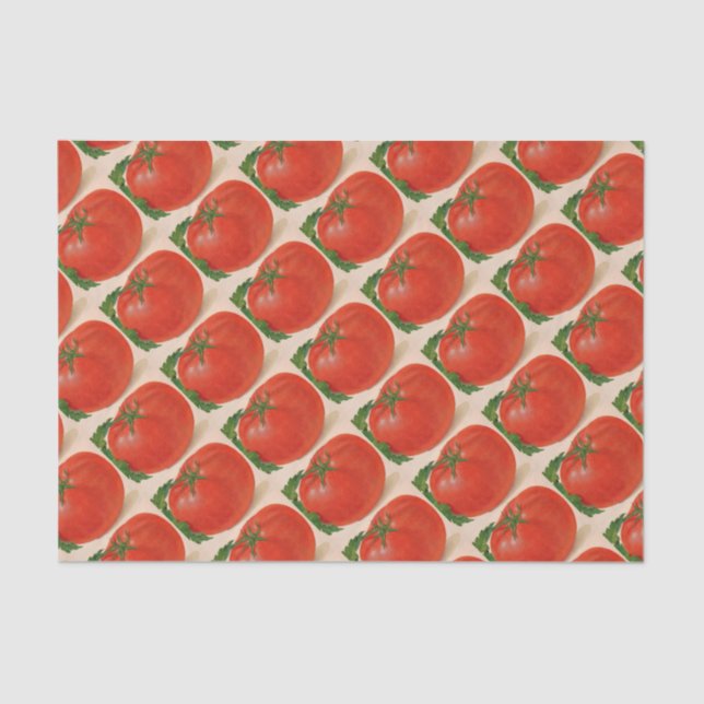 great BIG juicy tomato Tissue Paper (Front)