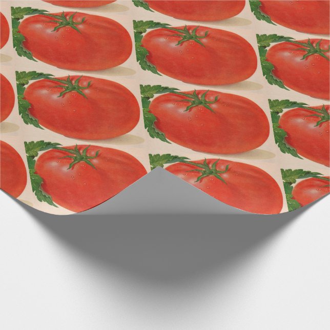 great BIG juicy tomato Wrapping Paper (Corner)
