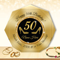 Great Birthday Gifts for Woman's 50th, Customized