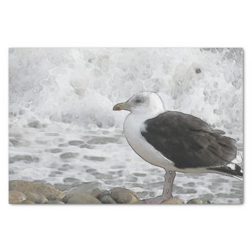 Great Black_Backed Gull Tissue Paper