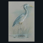 Great Blue Heron<br><div class="desc">Created with pastel and charcoal pencil.</div>