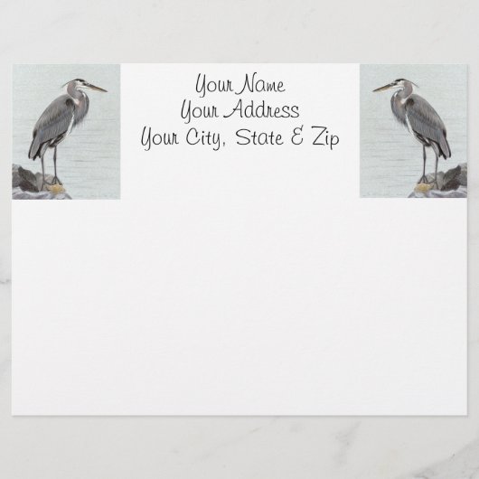Great Blue Heron (Front)