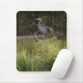 Great Blue Heron 8917 Mouse Pad