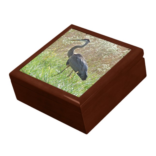 Great Blue Heron - Ardea herodias - #2 Gift Box (Side)
