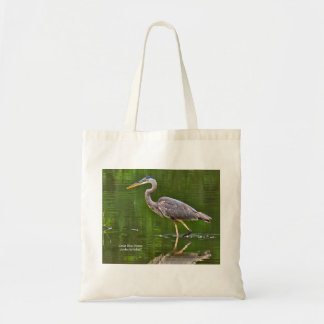 Great Blue Heron (Ardea herodias) Tote Bag