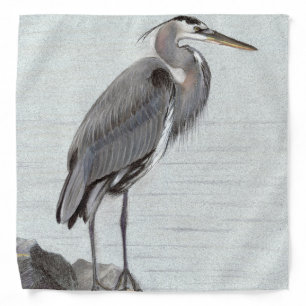 Great Blue Heron Bandana
