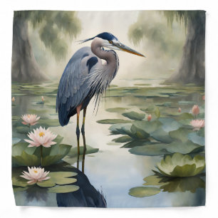 Great Blue Heron Bandana