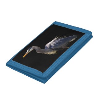 Great Blue Heron Bird Wallet