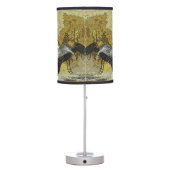 Great Blue Heron Birds Flying Wildlife Lamp (Back)