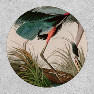 Great Blue Heron Birds of America Audubon Print Patch