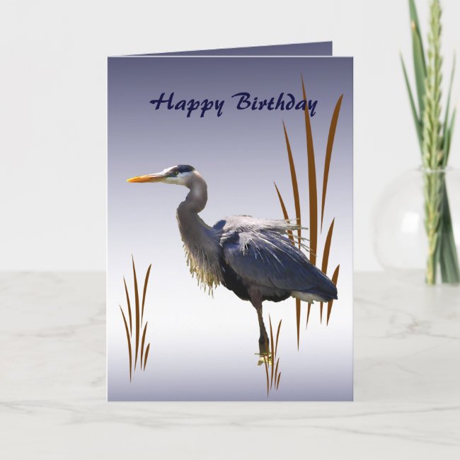 Great Blue Heron Birthday