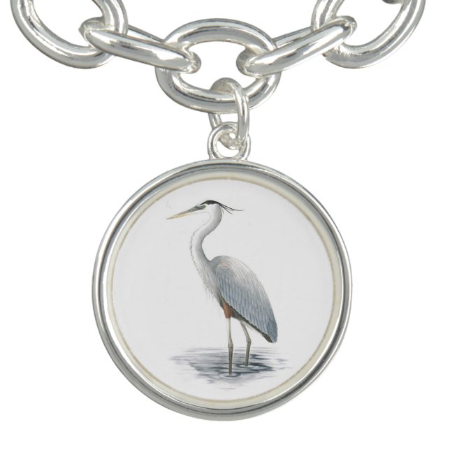 Great Blue Heron Bracelet (Design)