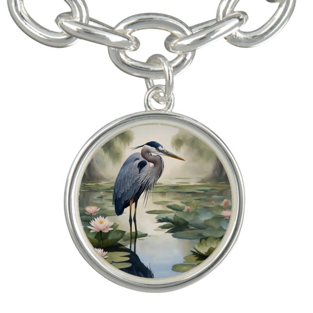 Great Blue Heron Bracelet (Design)