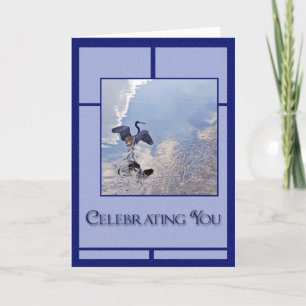 Great Blue Heron Card