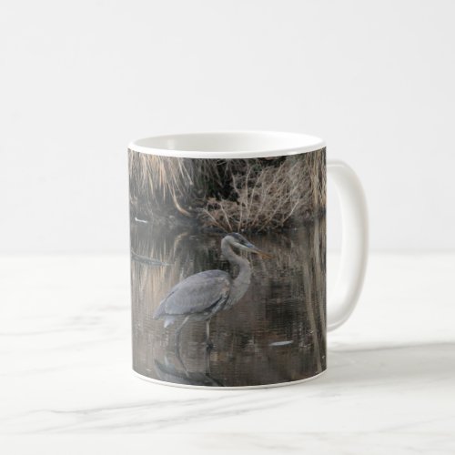 Great Blue Heron Coffee Mug