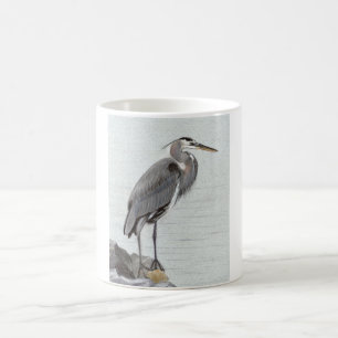 Great Blue Heron Color Morph Mug