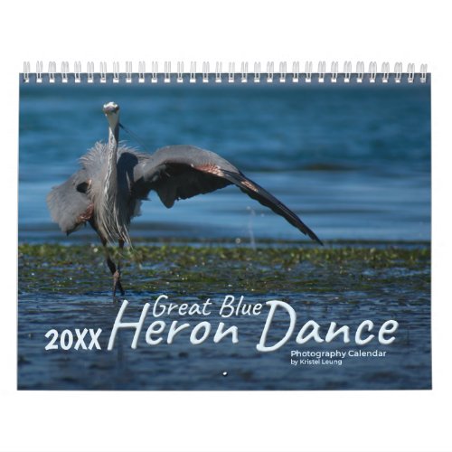 Great Blue Heron Dance Calendar