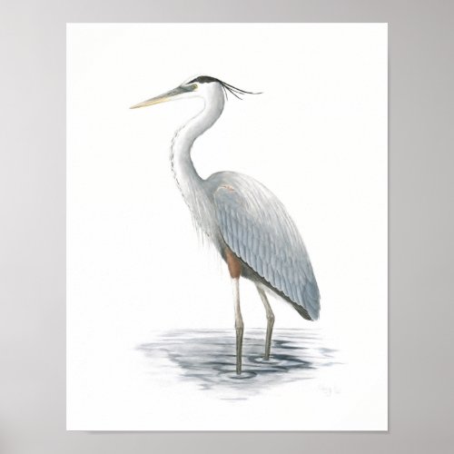Great Blue Heron Fine Art Print