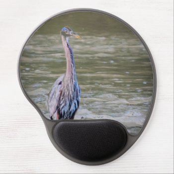 Great Blue Heron Gel Mouse Pad by Lasting__Impressions at Zazzle