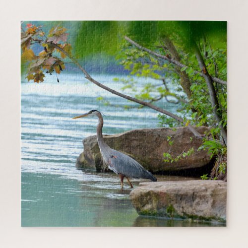 Great Blue Heron Jigsaw Puzzle