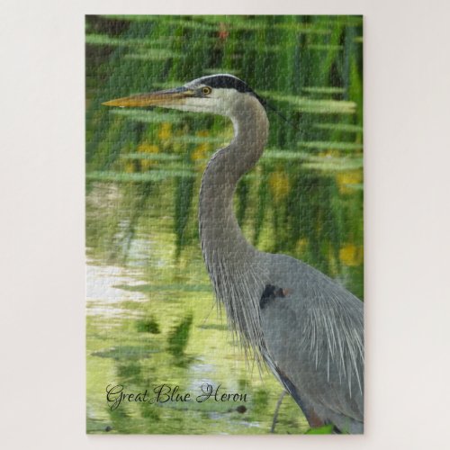 Great Blue Heron  Jigsaw Puzzle