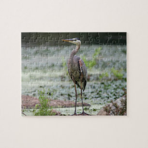 Great blue heron jigsaw puzzle