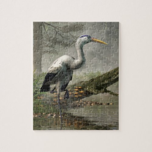 Great Blue Heron Jigsaw Puzzle