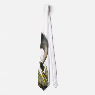 Great Blue Heron, John James Audubon Fine Neck Tie