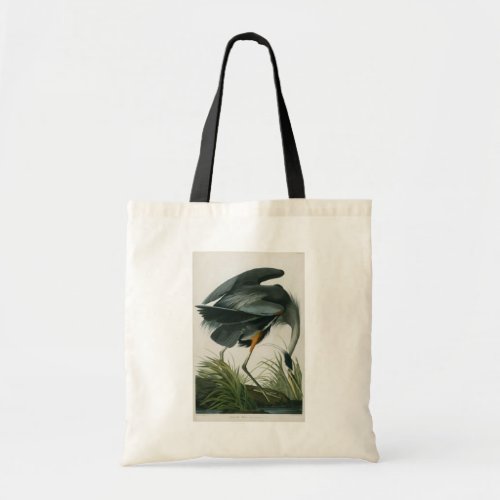 Great Blue Heron John James Audubon Tote Bag