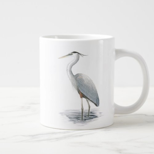 Great Blue Heron Jumbo Mug