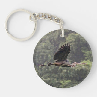 Great Blue Heron Keychain