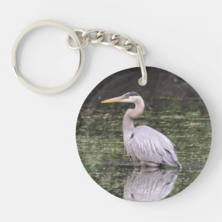 Great Blue Heron Keychain
