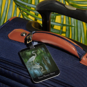 "Great Blue Heron " Luggage Tag