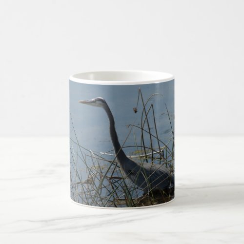 Great Blue Heron March Viera Wetlands Florida Coffee Mug