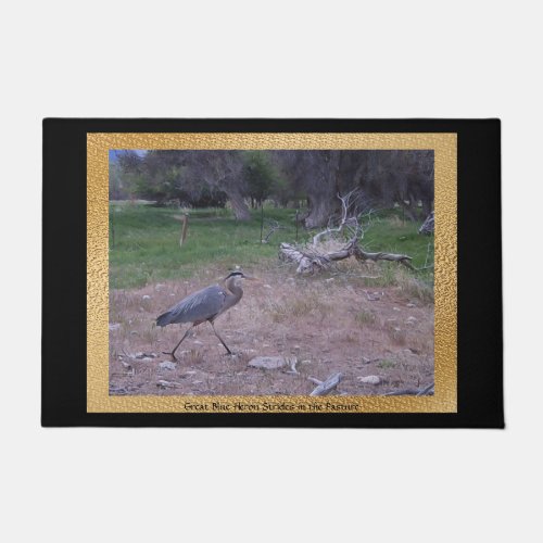 Great Blue Heron May 2020 Doormat