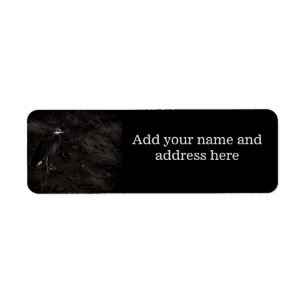 Great Blue Heron P2391 Label