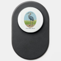 Great Blue Heron PopSocket