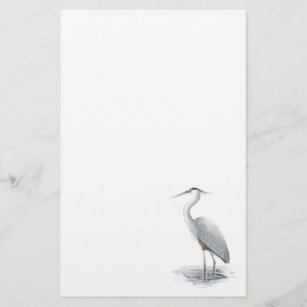 Great Blue Heron Stationery