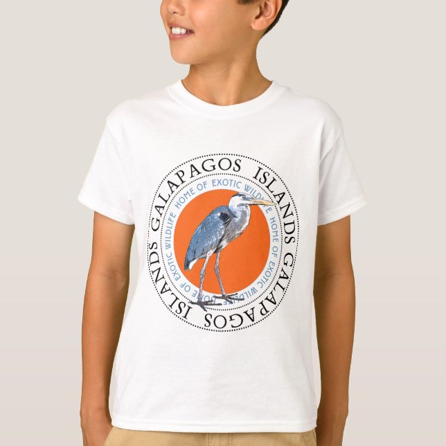 Great Blue Heron T-Shirt (Front)