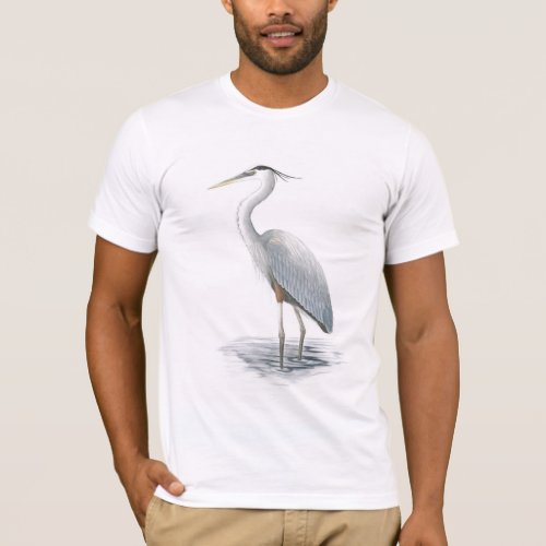 Great Blue Heron T_Shirt