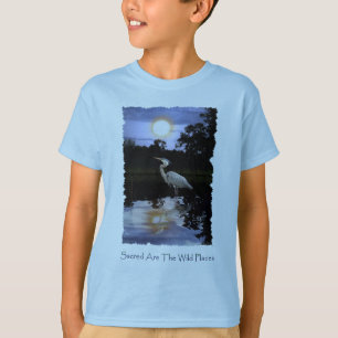 GREAT BLUE HERON T-shirts & Tops