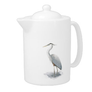 Great Blue Heron Teapot